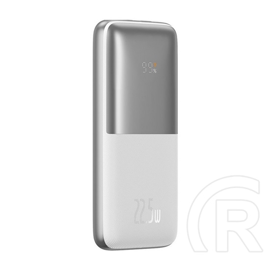Baseus Bipow Pro vésztöltő (2xUSB-A + USB-C aljzat, 10000mAh, 5V/3A, 22,5W, fehér)