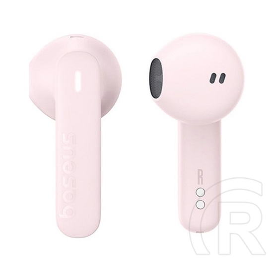 Baseus bowie e16 bluetooth fülhallgató sztereo (v5.3, tws, mikrofon, zajszűrő, ipx4 + töltőtok) rózsaszín