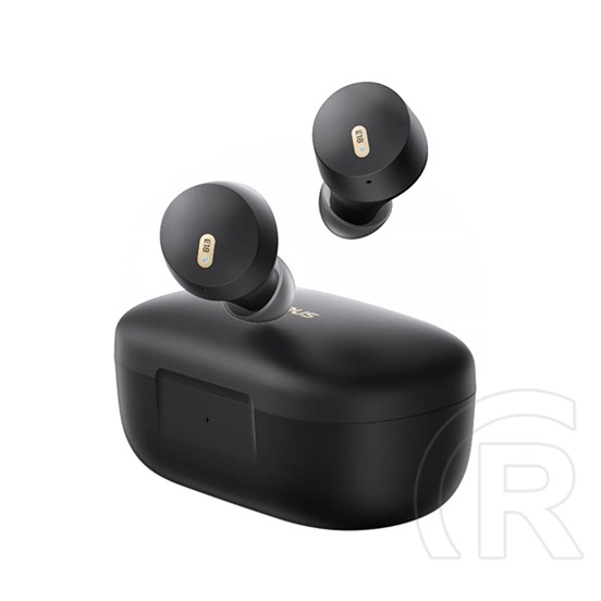 Baseus bowie e18 bluetooth fülhallgató sztereo (v5.3, tws, mikrofon, zajszűrő, ipx4 + töltőtok) fekete