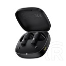 Baseus bowie e20 bluetooth fülhallgató sztereo (v5.3, tws, mikrofon, zajszűrő, ipx5 + töltőtok) fekete