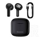 Baseus bowie e3 bluetooth fülhallgató sztereo (v5.0, tws, mikrofon, zajszűrő + töltőtok) fekete