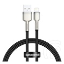 Baseus Cafule adat- és töltőkábel (USB-A / Lightning 8 pin dugó, 2,4A, 25 cm, fekete)
