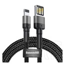 Baseus Cafule adat- és töltőkábel (USB-A dugó / Lightning 8 pin dugó, 2,4A, 1 m, fekete)