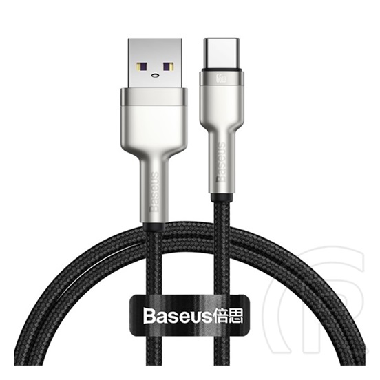 Baseus cafule adatkábel és töltő (usb - type-c, 66w, gyorstöltés támogatás, 100cm, törésgátló) fekete