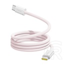 Baseus dynamic adatkábel (type-c - type-c, 100w, pd gyorstöltő, 100cm) rózsaszín