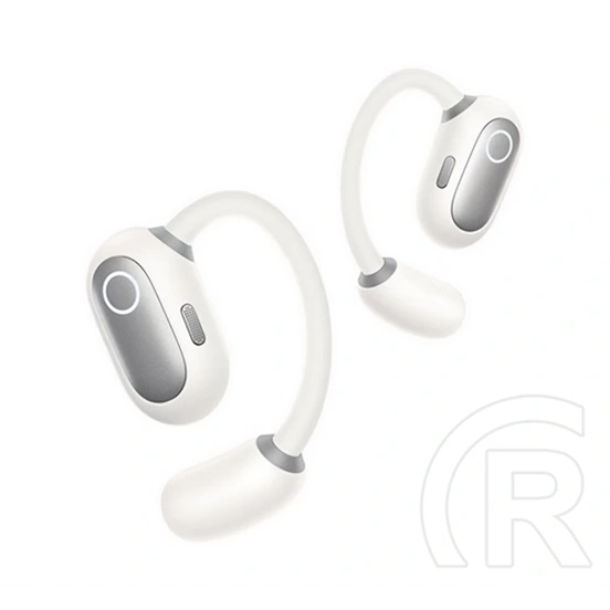 Baseus eli sport 1 bluetooth fülhallgató sztereo (v5.3, tws, mikrofon, fülre akasztható, ipx4 + töltőtok) fehér