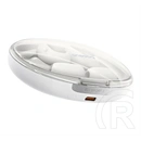 Baseus eli sport 1 bluetooth fülhallgató sztereo (v5.3, tws, mikrofon, fülre akasztható, ipx4 + töltőtok) fehér