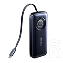 Baseus enercore cr11 vésztöltő type-c aljzat (20000mah, 67w, pd gyorstöltő + fix type-c kábel) fekete