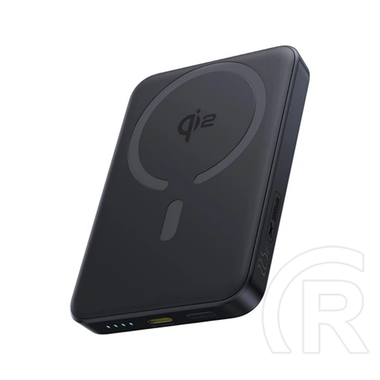 Baseus enerfill fm12 vésztöltő type-c+usb aljzat (10000mah, 22.5w, pd gyorstöltő, mágneses, qi2) fekete