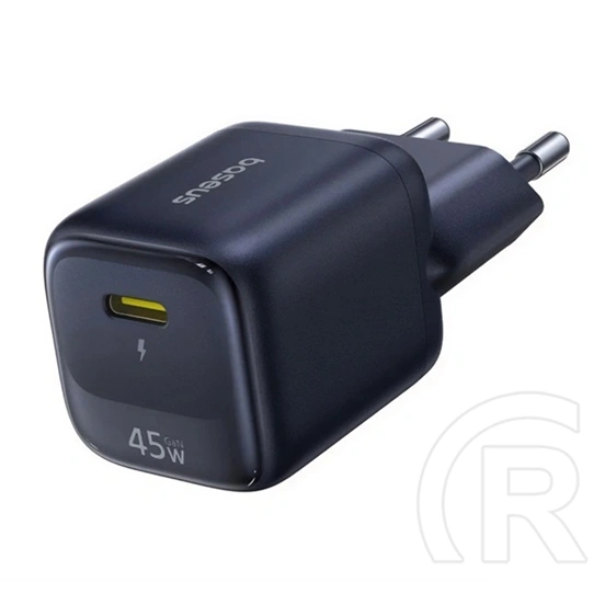 Baseus enerfill fn22 hálózati elosztó type-c aljzat (45w, gan, pd gyorstöltő 3.0) fekete