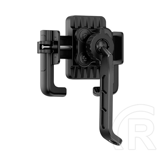 Baseus gotrip motoros telefontartó (visszapillantó tükörre, 360°, 5.7 - 7.2" méret) fekete