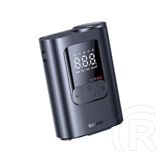 Baseus gotrip va1 super mini légkompresszor (type-c, 110w, lcd kijelző) fekete