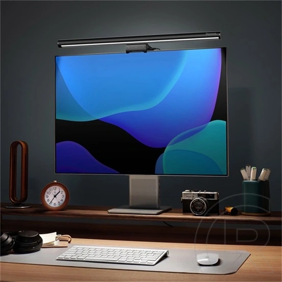 Baseus i-wok 2 monitor lámpa (2700-6500 K, 5 W, >160 lm, CRI>95, USB Type-C, fekete)