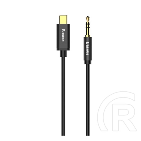 Baseus M01 audió kábel (USB-C dugó / 3 pólusú 3.5 mm jack dugó, 1,2 m, fekete)