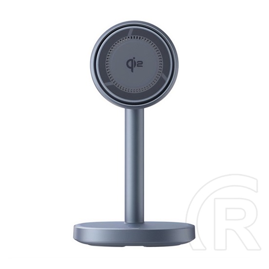 Baseus orbit 2 pro asztali töltőállvány 2in1 (20w, wireless, airpods töltő, led jelzés) világosszürke