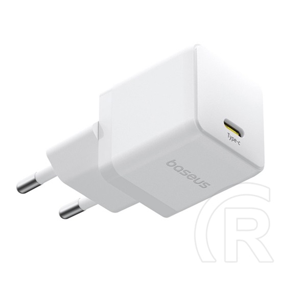 Baseus palm hálózati töltő type-c aljzat (20w, pd gyorstöltő 3.0) fehér