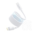 Baseus picogo adatkábel (type-c - type-c, 240w, pd gyorstöltő, mágneses, 100cm) fehér