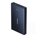 Baseus picogo vésztöltő usb+2 type-c aljzat (5000mah, 20w, pd gyorstöltő 3.0, led kijelző) fekete