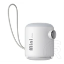 Baseus pocketgo vezeték nélküli elektromos pumpa (1600 mah, type-c, 230 liter/perc, 3500 pa, 130/400 lm) fehér