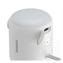 Baseus pocketgo vezeték nélküli elektromos pumpa (1600 mah, type-c, 230 liter/perc, 3500 pa, 130/400 lm) fehér