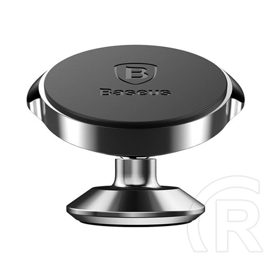 Baseus small ears autós tartó (műszerfalra, öntapadó, 360°-ban forgatható, mágneses) fekete