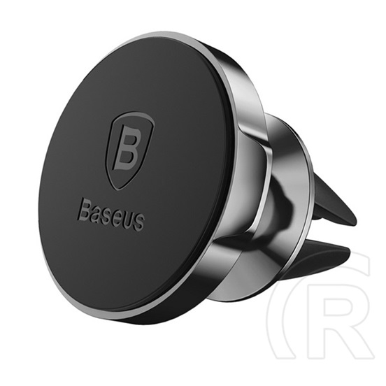 Baseus small ears autós tartó (szellőzőre, mágneses, 360°-ban forgatható) fekete