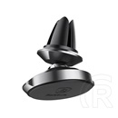 Baseus small ears autós tartó (szellőzőre, mágneses, 360°-ban forgatható) fekete
