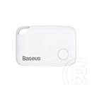 Baseus t2 bluetooth nyomkövető 1db (kulcstartóra, táskára, autóba, valós idejű nyomkövetés, 6 hónap akkuidő) fehér