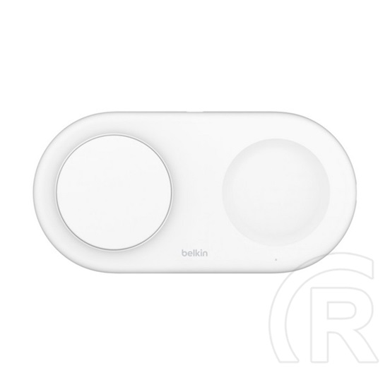 Belkin Apple iPhone 17 asztali töltő 2in1 (15w, gyorstöltő, wireless, magsafe, apple airpods töltő, qi2) fehér