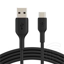 Belkin BoostCharge USB kábel (USB-C - USB-A, fekete, 1m)