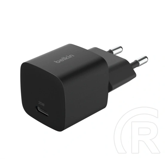 Belkin BoostCharge hálózati töltő Type-C aljzat (25W, PD gyorstöltő 3.1, fekete)