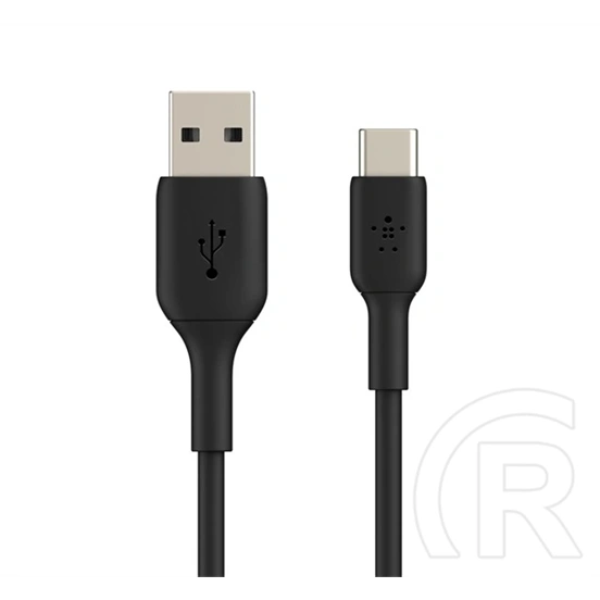 Belkin boostcharge adatkábel (usb - type-c, 15w, gyorstöltő, 200cm) fekete
