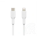 Belkin iPhone 14 Plus  boostcharge adatkábel (type-c - lightning, 15w, pd gyorstöltő, 200cm) fehér
