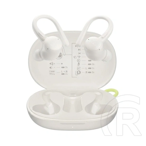 Belkin soundform activefit bluetooth fülhallgató sztereo (v5.0, tws, fülre akasztható, mikrofon, zajszűrő, ipx5) fehér
