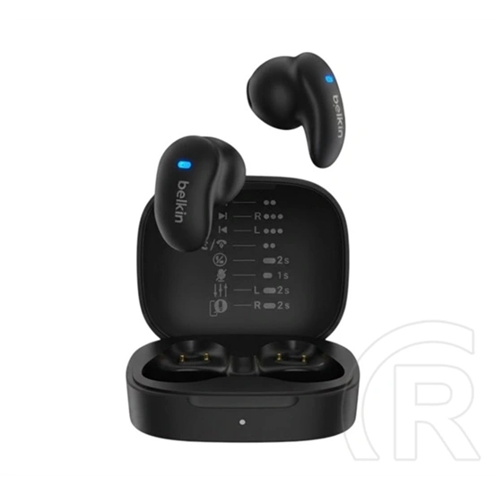 Belkin soundform anywhere bluetooth fülhallgató sztereo (v5.0, tws, mikrofon, ipx5 + töltőtok) fekete