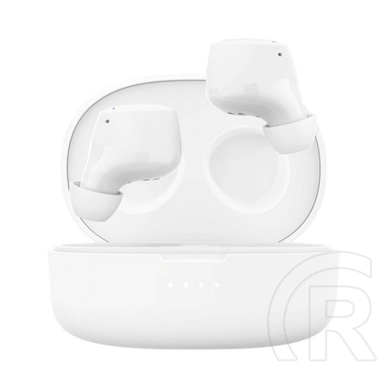 Belkin soundform bolt bluetooth fülhallgató sztereo (v5.2, tws, mikrofon, ipx4 cseppálló + töltőtok) fehér