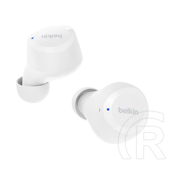 Belkin soundform bolt bluetooth fülhallgató sztereo (v5.2, tws, mikrofon, ipx4 cseppálló + töltőtok) fehér