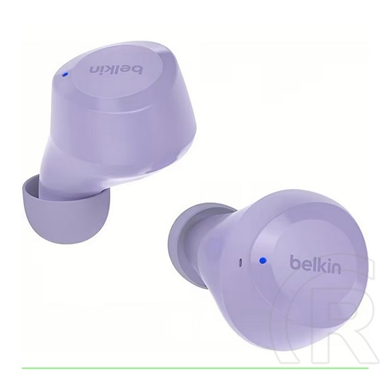 Belkin soundform bolt bluetooth fülhallgató sztereo (v5.2, tws, mikrofon, ipx4 cseppálló + töltőtok) lila