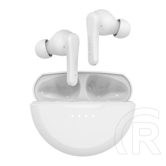 Belkin soundform rhythm bluetooth fülhallgató sztereo (v5.3, tws, mikrofon, zajszűrő, ipx5 + töltőtok) fehér