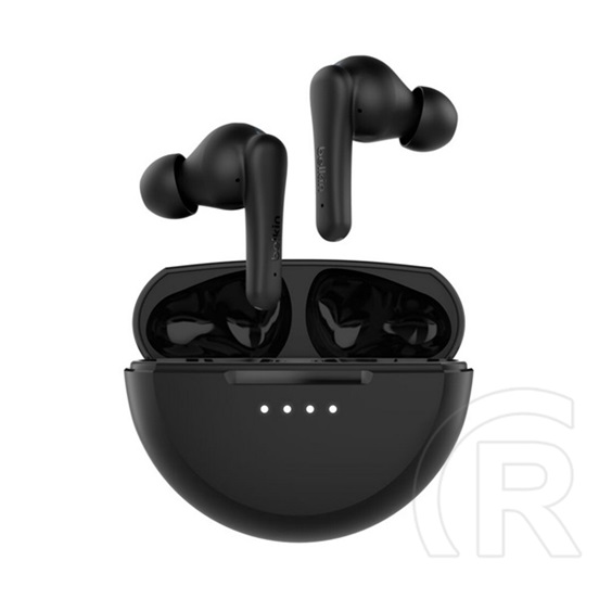 Belkin soundform rhythm bluetooth fülhallgató sztereo (v5.3, tws, mikrofon, zajszűrő, ipx5 + töltőtok) fekete