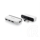 Belkin usb hub 4in1 (elosztó, 4 usb aljzat) fehér