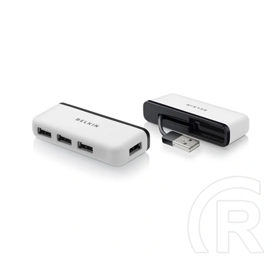 Belkin usb hub 4in1 (elosztó, 4 usb aljzat) fehér