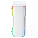 BitFenix Enso RGB (midi torony, EATX, ablakos, fehér)
