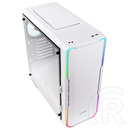 BitFenix Enso RGB (midi torony, EATX, ablakos, fehér)