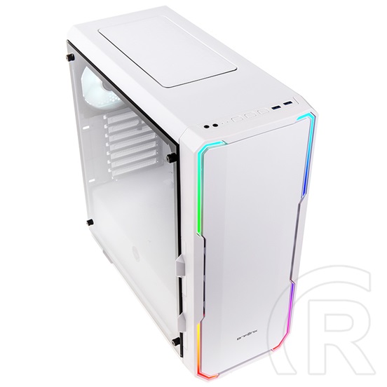 BitFenix Enso RGB (midi torony, EATX, ablakos, fehér)