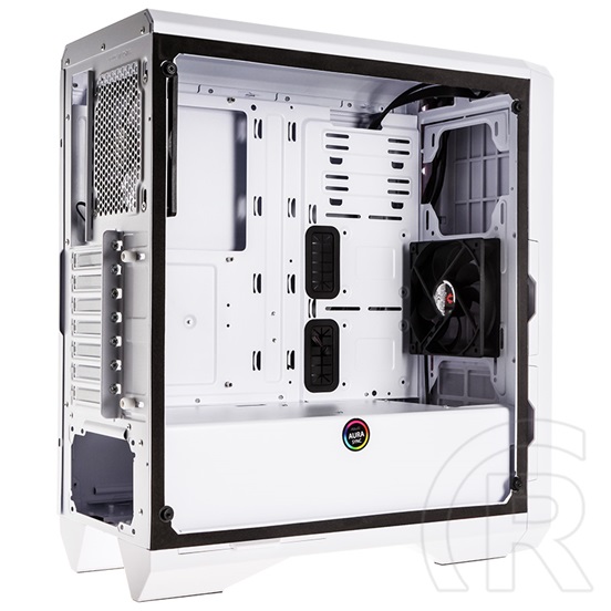 BitFenix Enso RGB (midi torony, EATX, ablakos, fehér)