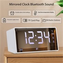 Blackbird DK-M10 bluetooth hangszóró (v5.1, 1200mAh belső akku, 5W, ébresztő óra, fehér)