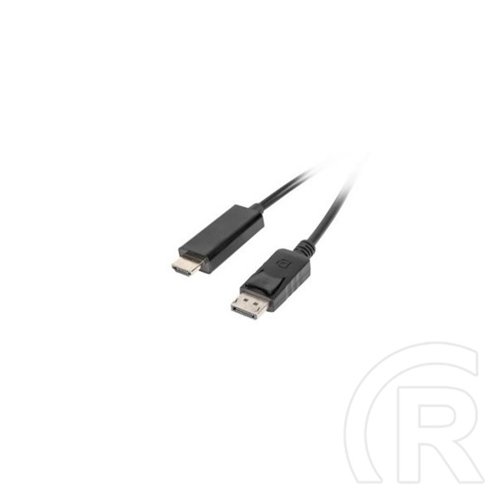 Blackbird DisplayPort–HDMI átalakító kábel (DisplayPort dugó / HDMI-A dugó, passzív, 2 m, fekete)