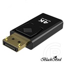 Blackbird DisplayPort - HDMI átalakító (DisplayPort dugó / HDMI aljzat, 4K, passzív, fekete)