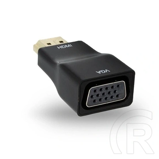 Blackbird HDMI-A-VGA átalakító kábel (HDMI-A dugó / VGA aljzat, fekete)